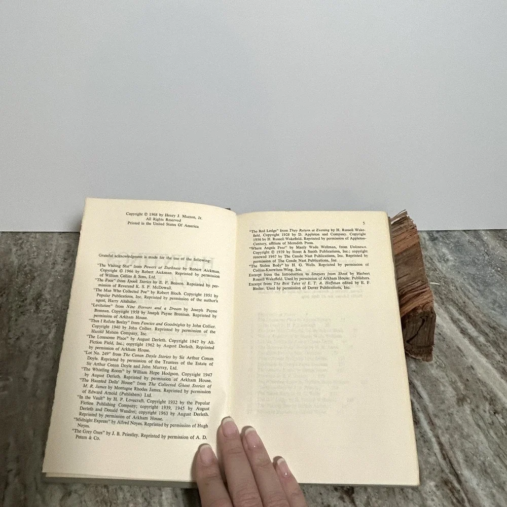 Hauntings Tales of Supernatural Henry Mazzeo Edward Gorey 1968 Vintage Book